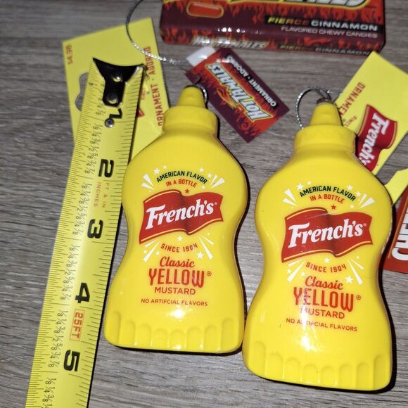 Ruz Food Ornament Lot of 5 Collection NWT!! - Picture 5 of 5